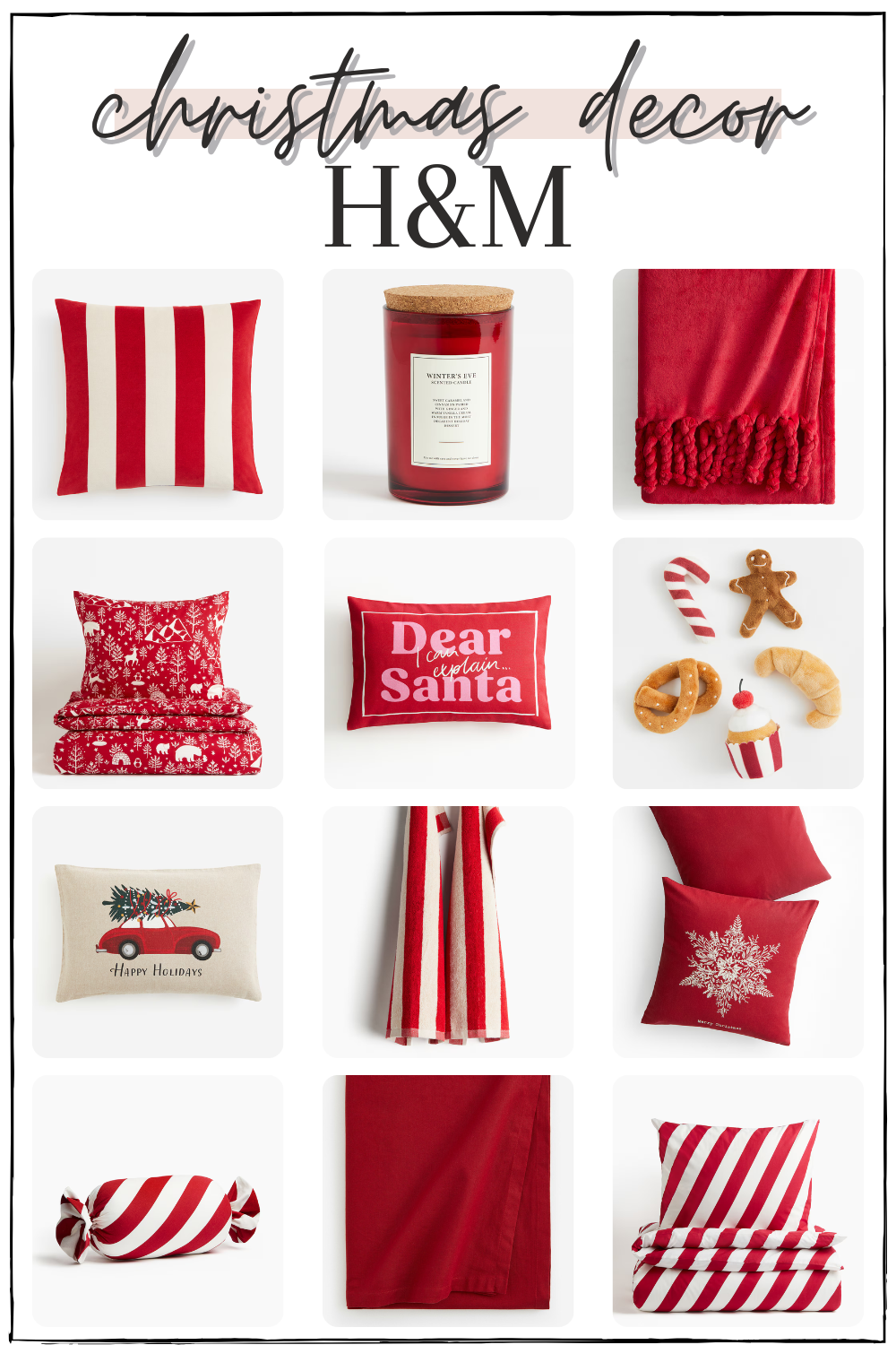 H&M Christmas Decor