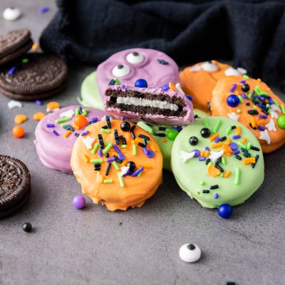 Easy Halloween Oreo Cookies