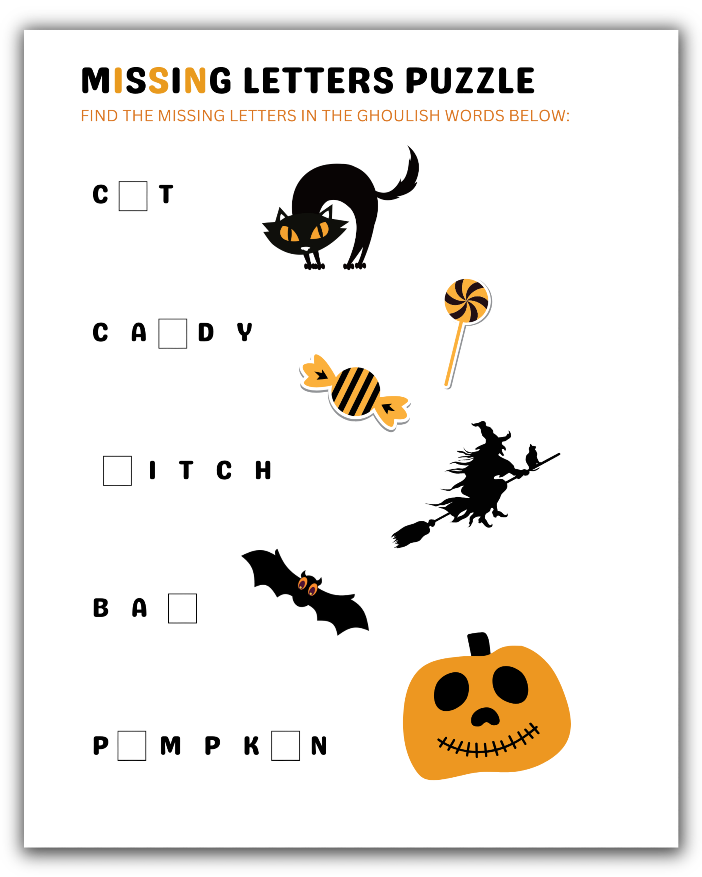 My Haunted Halloween Activity Book For Kids