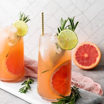 Grapefruit Rosemary Mocktail