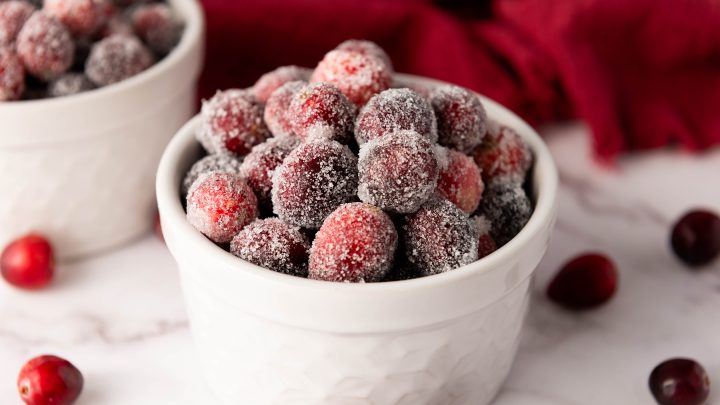 The Best Sugared Cranberries