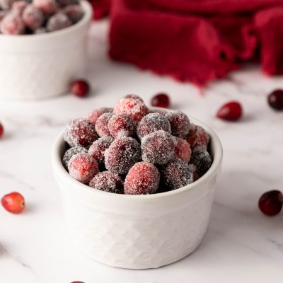 The Best Sugared Cranberries